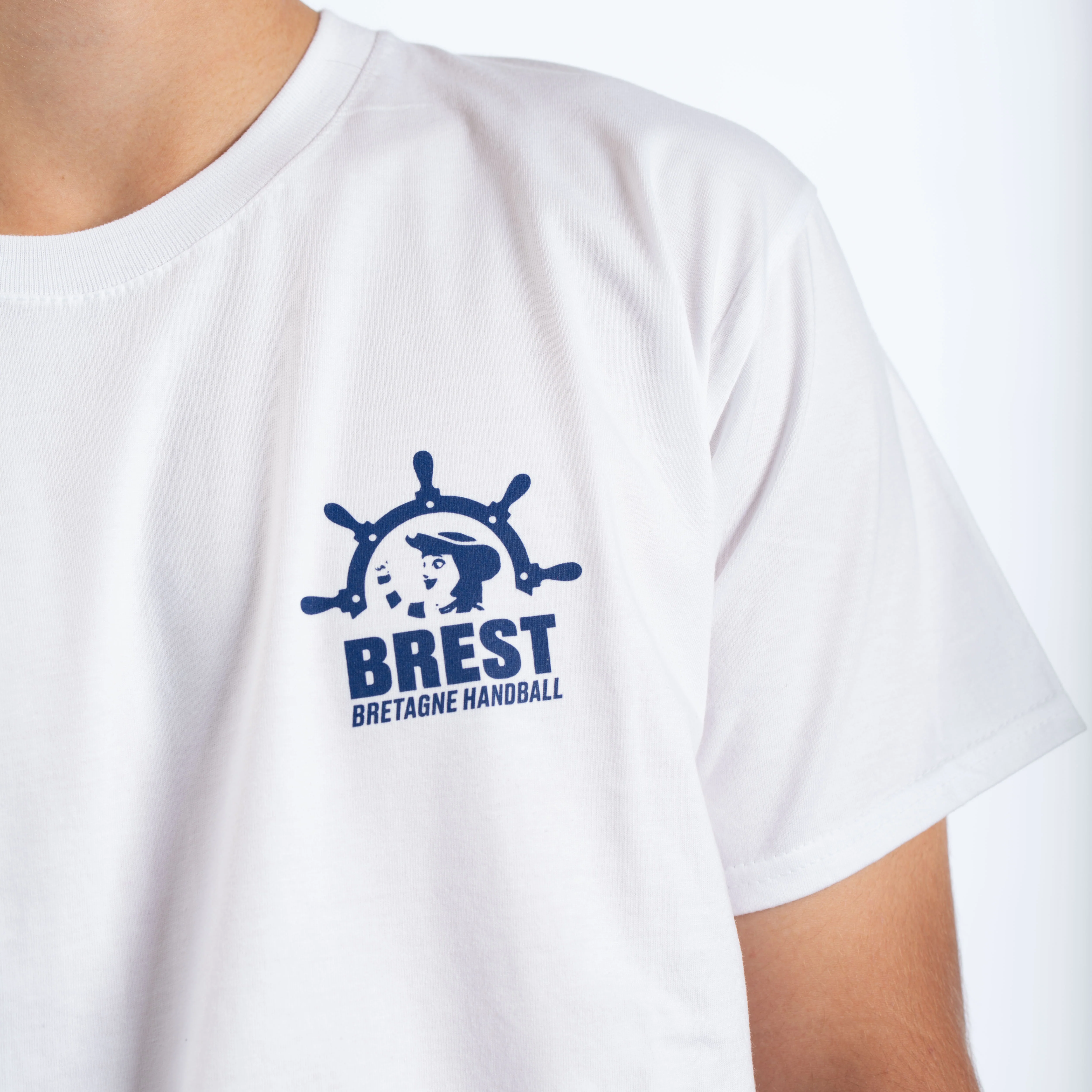 Tee-Shirt Blanc BBH adulte - Image 2